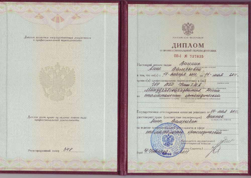 Винник Анна Валерьевна 18